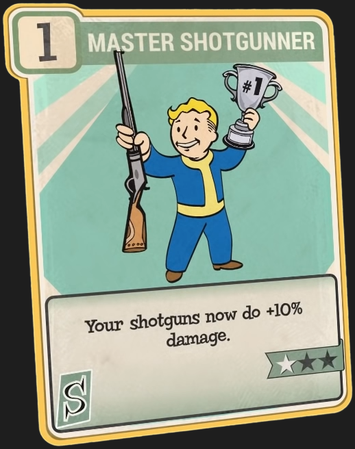 Fallout76 Strength Perk カード Uraniwa Works